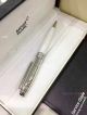 Wholesale AAA Copy Mont blanc Petit Prince 163 Rollerball Pen White and Silver (3)_th.jpg